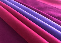 170GSM بسط 92 ٪ البوليستر طباعة النسيج للملابس الرياضية الوردي الأرجواني